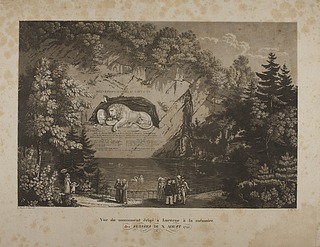 Døende løve (Schweizerløven) i Lucerne