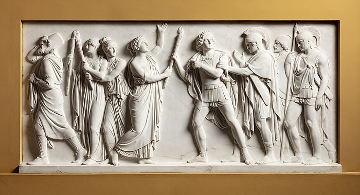 Alexander den Store sætter Persepolis i brand