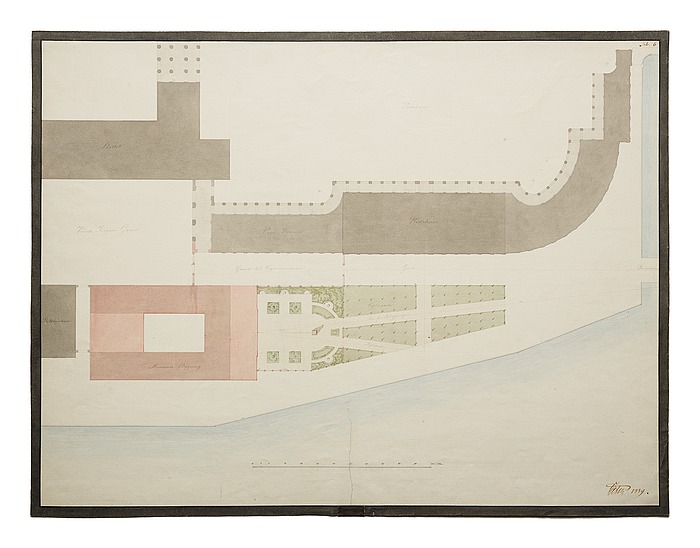 Thorvaldsens Museum, situationsplan