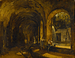 En grotte i Mæcenas villa i Tivoli