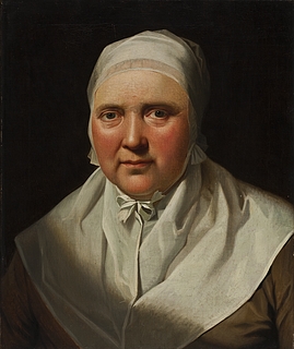 Portræt af maleren Jens Juels mor Vilhelmine Elisabeth