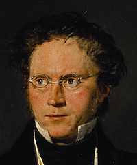 Portræt af digteren Ludvig Bødtcher