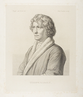 Portræt af Thorvaldsen