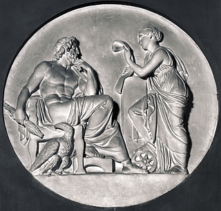 Bertel Thorvaldsen: Nemesis og Jupiter, 1810 (Copyright tilhører Thorvaldsens Museum)