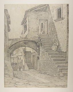 En gade i Viterbo