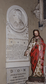 Gravmæle for W.F. Gmelin, San Lorenzo in Lucina, Rom