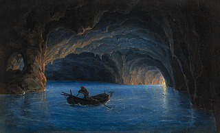 Den blå grotte på Capri Den blå grotte på Capri