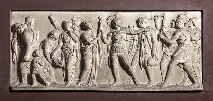 Alexander den Store sætter Persepolis i brand