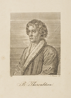 Portræt af Thorvaldsen