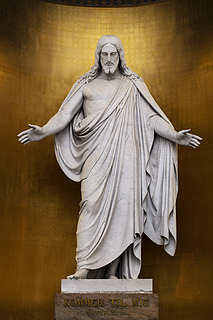 Kristus, marmor, Vor Frue Kirkes alter