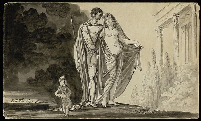 Mars, Venus og Amor