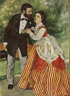 Auguste Renoir. Sisley og hans kone. 1868. Wallraf Richartz Museum, Köln