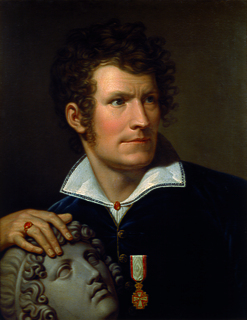 Rudolph Suhrlandt, Portræt af Thorvaldsen, 1810, Thorvaldsens Museum, B 428