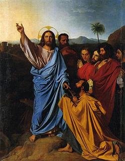 J.A.D. Ingres: Jesus Christ gives the Keys of Heaven to Saint Peter
