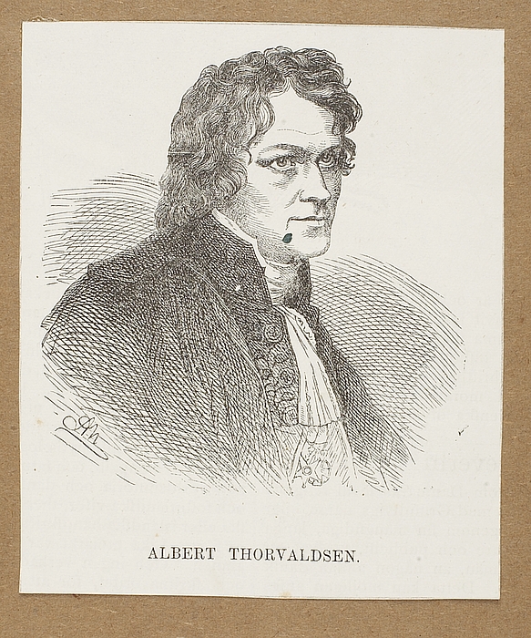 Portræt af Thorvaldsen