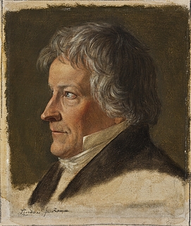 Portræt af Thorvaldsen