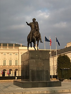 Józef Poniatowski, Pałac Prezydencki w Warszawie