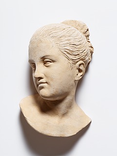 Hovedet af Jeanina Emilie Stampe som Psyche