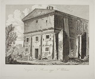 Tempio di Bacco oggi S. Urbano ( Bacchus' tempel nu S Urbano )