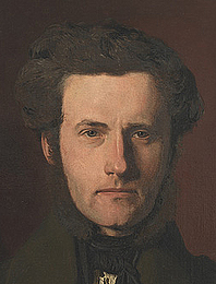 Christen Købke: Georg Christian Hilker, ca. 1837