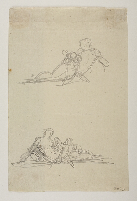 En bacchantinde leger med en lille faun