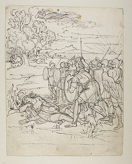 Scene fra Ossians digte