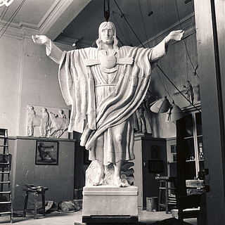 Jens Ferdinand Willumsen: Kristus med det hellige hjerte, 1951