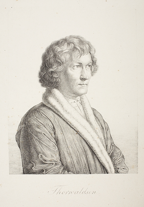 Portræt af Thorvaldsen
