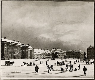 Kongens Nytorv med Charlottenborg, Gjethuset og Det Kongelige Teater, 1880, Københavns Museum, ID 5003