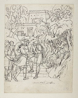 Scene fra Ossians digte