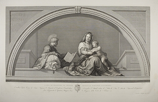 Den Hellige Familie ( La Madonna del Sacco )