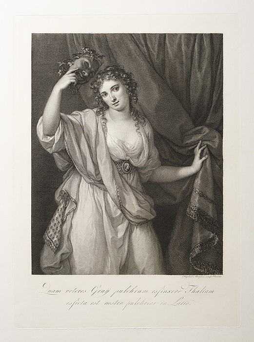 Lady Emma Hamilton som Thalia