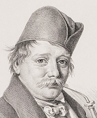 Em. Bærentzen: Thomas Fearnley, 1843