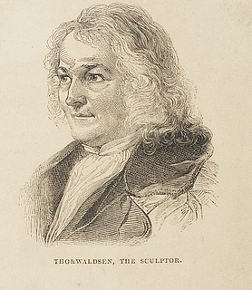 Portræt af Thorvaldsen