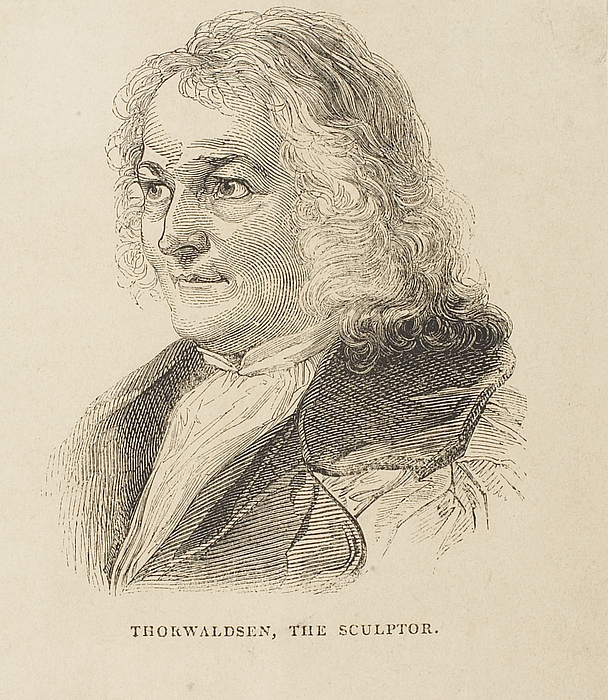 Portræt af Thorvaldsen