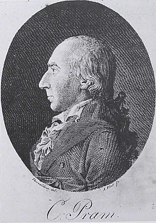 Andreas Flindt: Christen Pram, ca. 1794-95