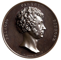 Medalje forside: Pelagio Palagi.