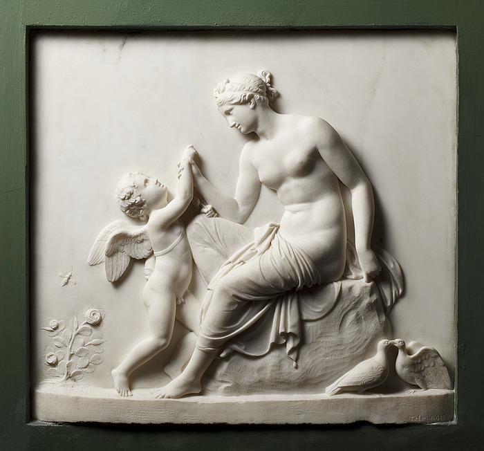 Amor klager til Venus over et bistik