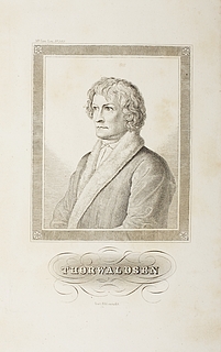 Portræt af Thorvaldsen