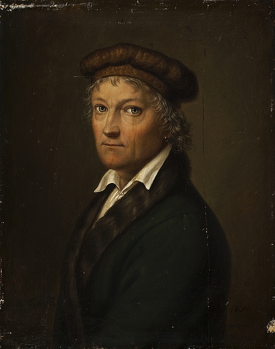 Portræt af Thorvaldsen