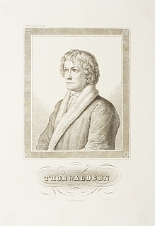 Portræt af Thorvaldsen