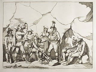 Briganti in una Caverna ( Røvere i en hule )