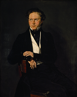 Portræt af digteren Ludvig Bødtcher