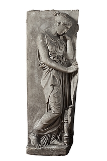 Sørgende kvinde, til gravmæle over Johann Philipp Bethmann-Hollweg