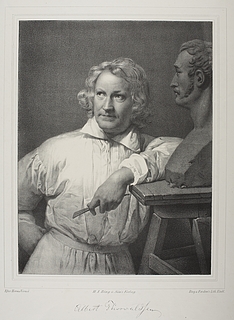 Portræt af Thorvaldsen
