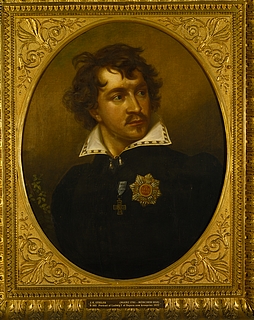 Karl Joseph Stieler(?): Porträt von König Ludwig I. von Bayern als Kronprinz, 1821-22 -  Copyright gehört Thorvaldsens Museum