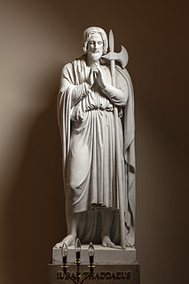 Judas Thaddæus, marmor, Vor Frue Kirke