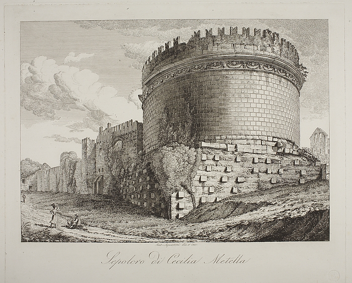 Sepolcro di Cecilia Metella ( Mausoleum for Cecìlia Metèlla )