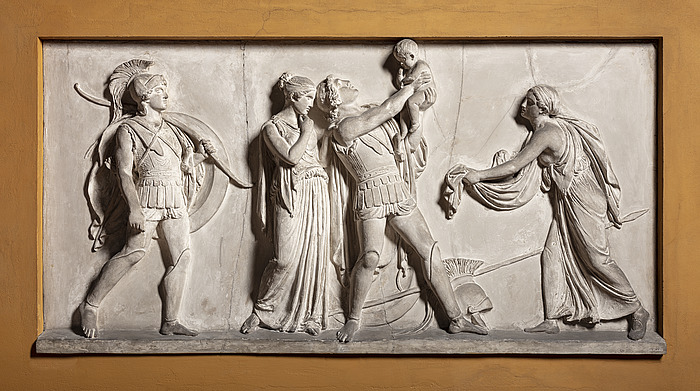 Hector and Andromache A501 - Thorvaldsensmuseum