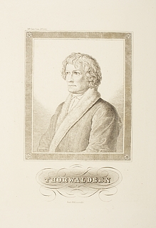 Portræt af Thorvaldsen
